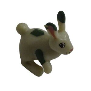 Roblox Miniature Rabbit Figure Cream Green Collectible Toy Animal 1 inch